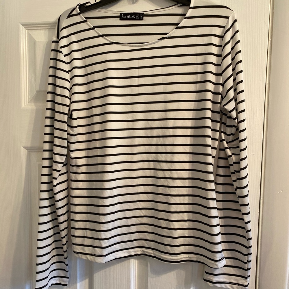 Long Sleeve Stripe Shirt